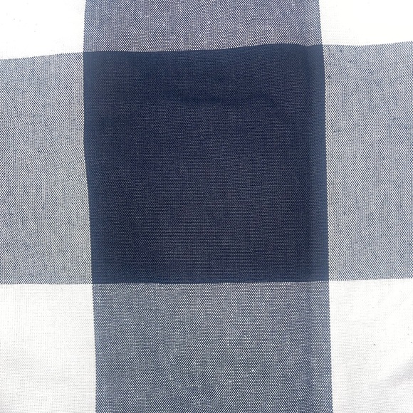 Custom made Black/white 100%cotton plaid Queen size duvet cover. Made In USA - Picture 2 of 7